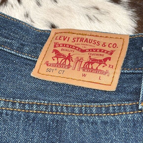 501 Levi’s Original Jeans 27 x  26 C45 - Picture 2 of 6